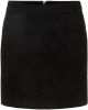 Vero Moda Vmdonna Dina Faux Suede Short Skirt: Black | Freewear Zwart online kopen