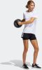 Adidas Performance Short PACER 3 STREPEN WOVEN TWO IN ONE online kopen