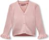 Only ! Meisjes Vest -- Roze Polyester online kopen