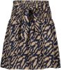 Nobell Blauwe Minirok Nila Short Skirt With Smocked Waistband online kopen