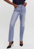 VERO MODA high waist straight fit jeans VMDREW light blue denim online kopen