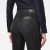 G-Star G Star RAW Noxer high waist straight fit jeans zwart online kopen