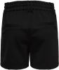 ONLY high waist straight fit short ONLPOPTRASH zwart online kopen