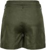 ONLY high waist straight fit short ONLVIVA groen online kopen