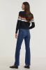 Esprit Bootcut jeans van stretch denim met lichte washed en used effecten online kopen
