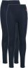 WE Fashion legging set van 2 donkerblauw online kopen